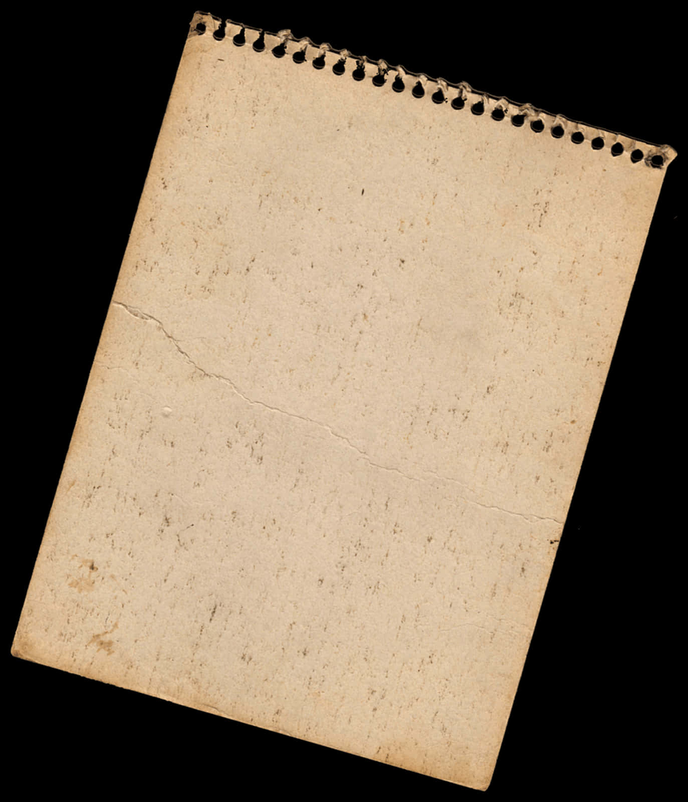 Torn Notebook Paper Texture PNG image