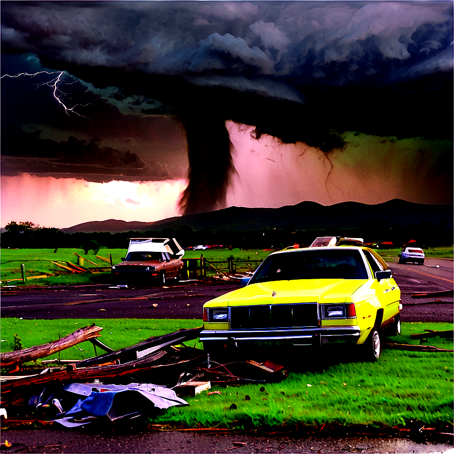 Tornado Aftermath Png 05212024 PNG image