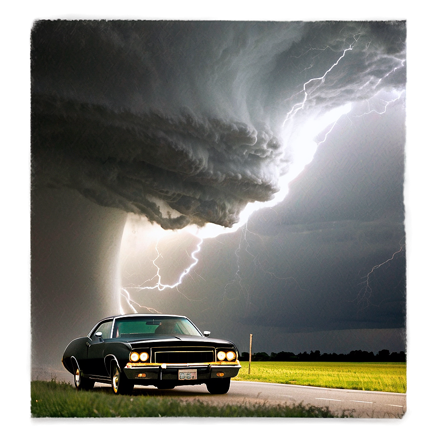 Tornado Chase Png 05212024 PNG image