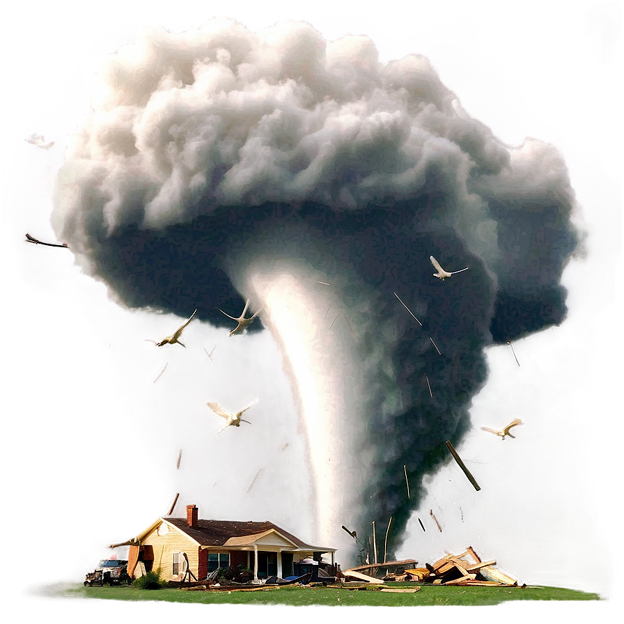 Tornado Destruction Png Drl84 PNG image