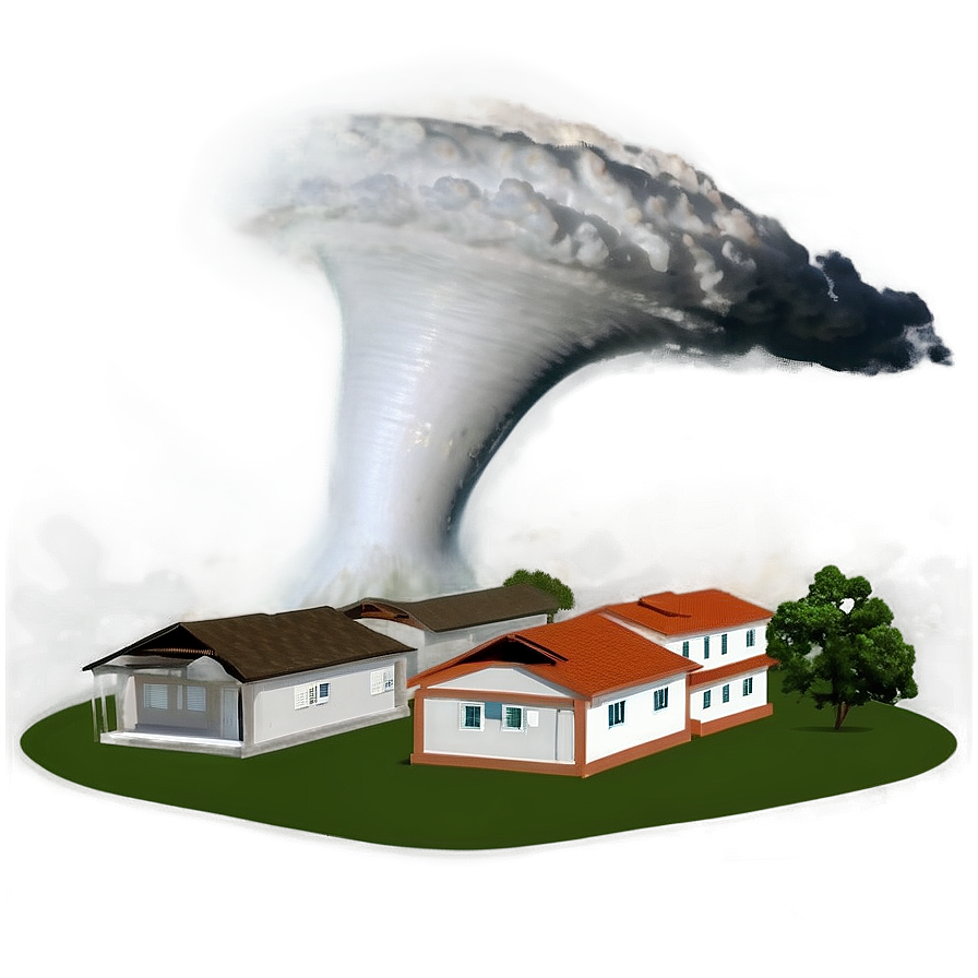 Tornado Hit Building Png Bmx PNG image