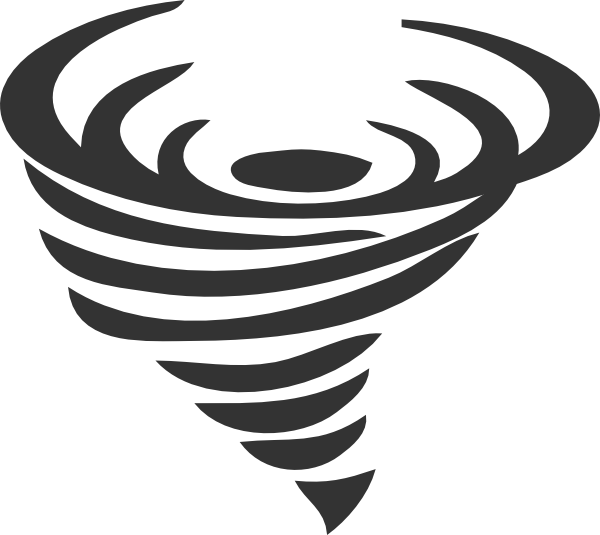 Tornado Icon Graphic PNG image