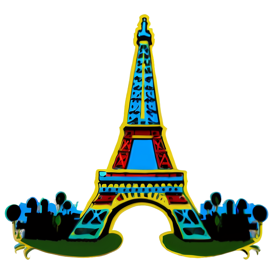 Torre Eiffel And Parisian Charm Png 06262024 PNG image