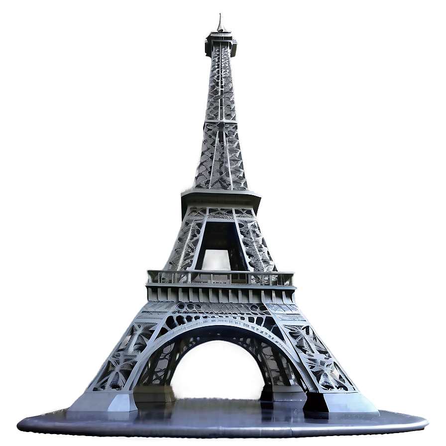 Torre Eiffel On A Rainy Day Png 17 PNG image