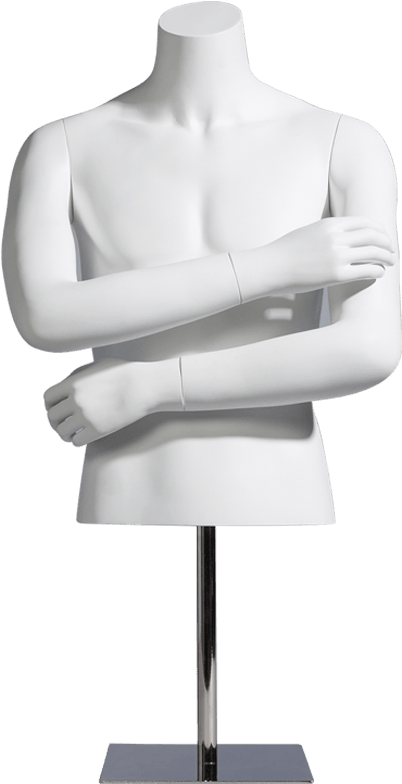 Torso Mannequinon Stand PNG image