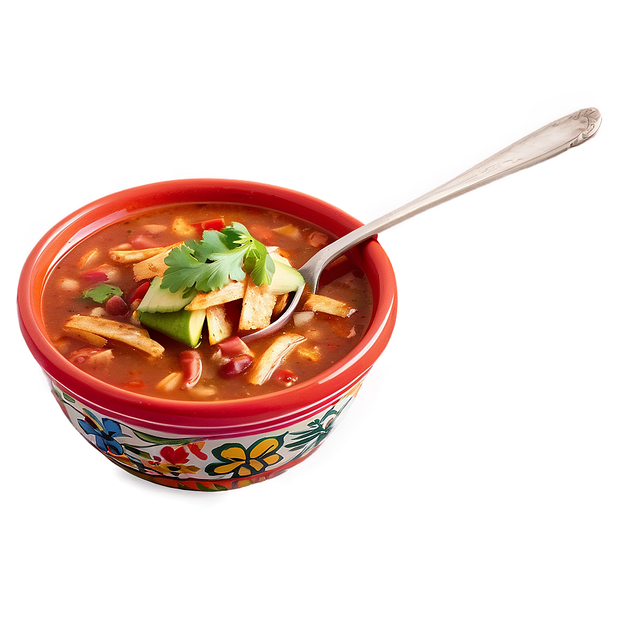 Tortilla Soup Mexican Png Yqv54 PNG image