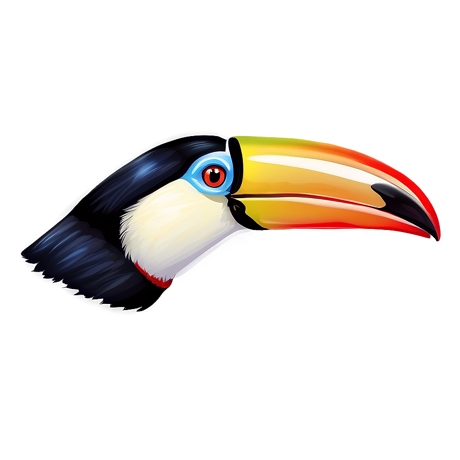 Toucan Bird Closeup Png Ltv18 PNG image