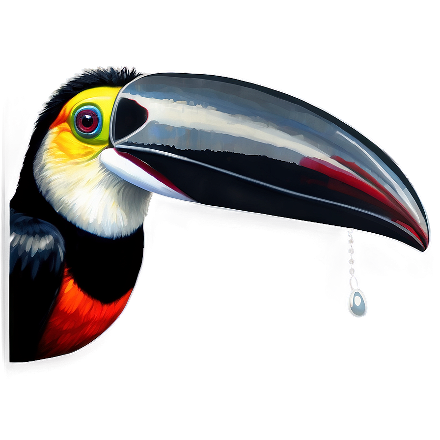 Toucan Black And White Png 06112024 PNG image