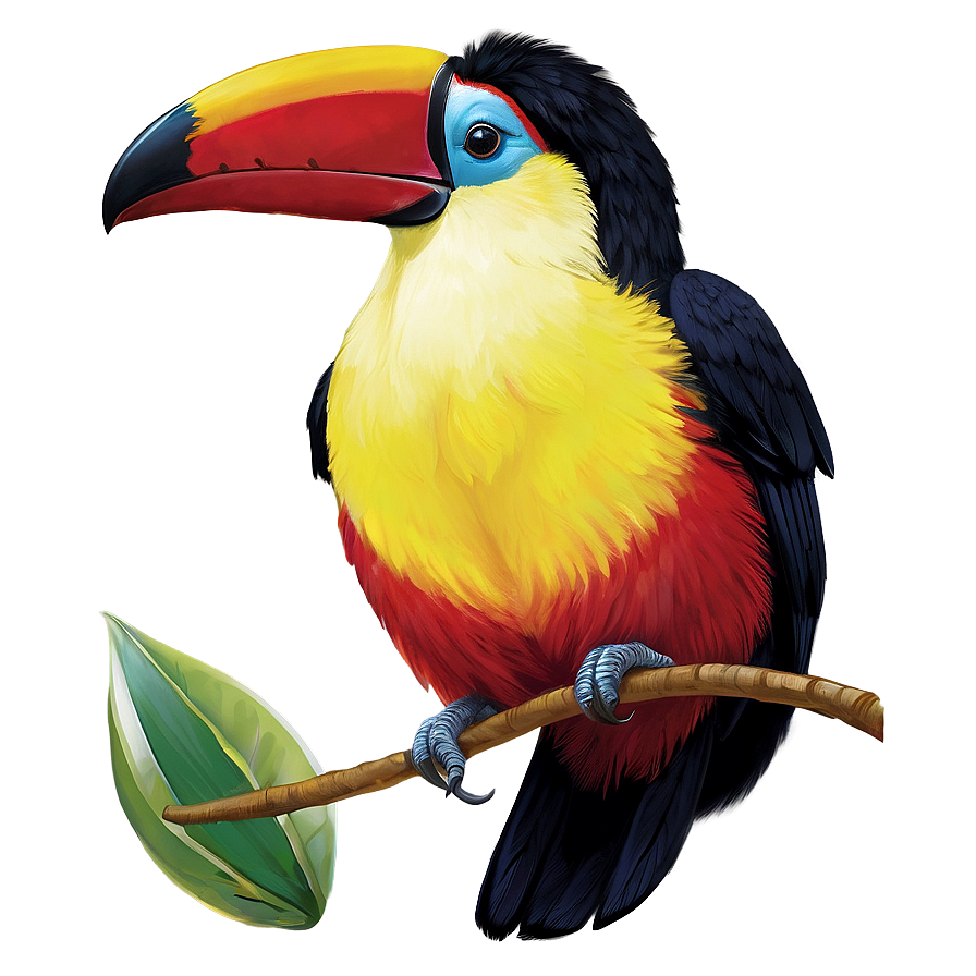 Toucan In Natural Habitat Png 06112024 PNG image