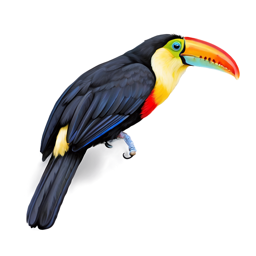 Toucan Perched Png Dmi PNG image