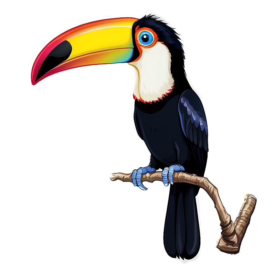 Toucan With Bright Eyes Png 06112024 PNG image