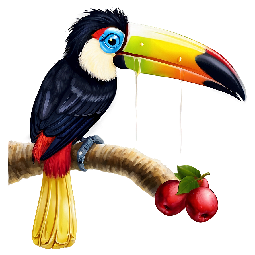 Toucan With Fruit Png Inn60 PNG image