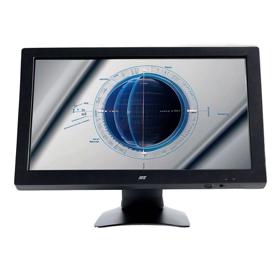 Touch Screen Computer Monitor Png Tcw PNG image