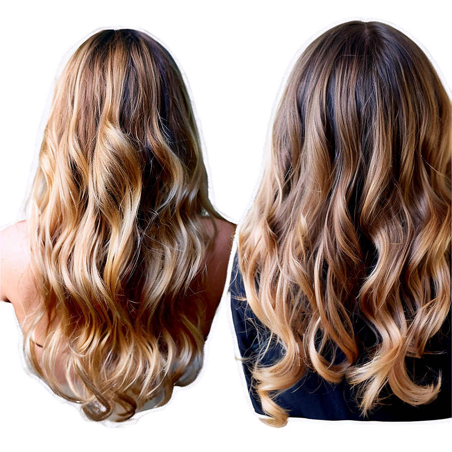 Tousled Hair Waves Look Png 06272024 PNG image