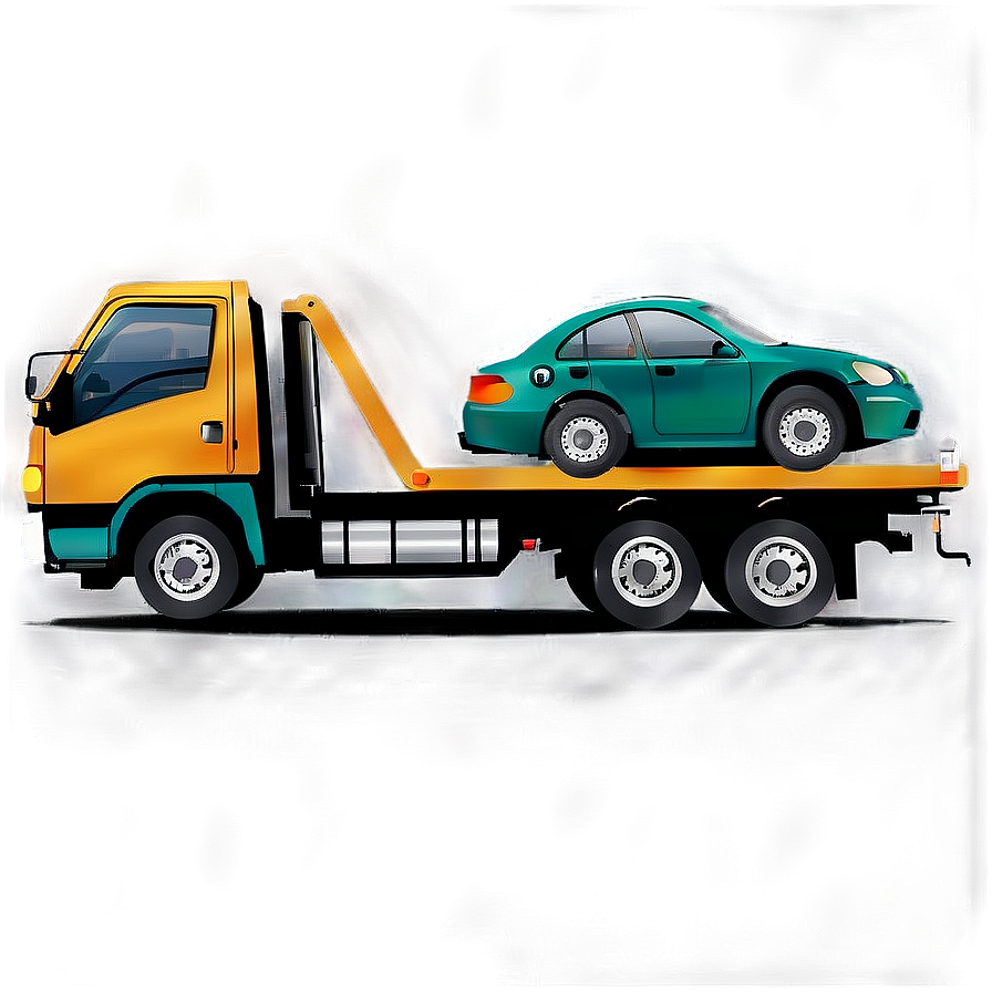 Tow Truck Night Service Png 06122024 PNG image