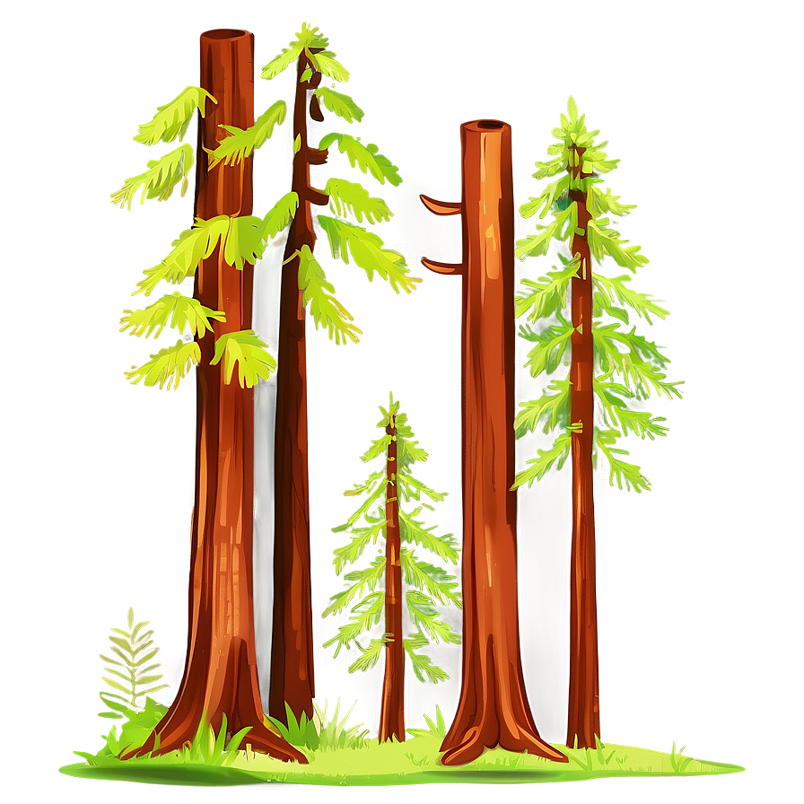 Towering Redwood Trees Png Ydw19 PNG image