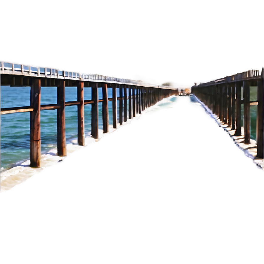 Town Fishing Pier Png 84 PNG image