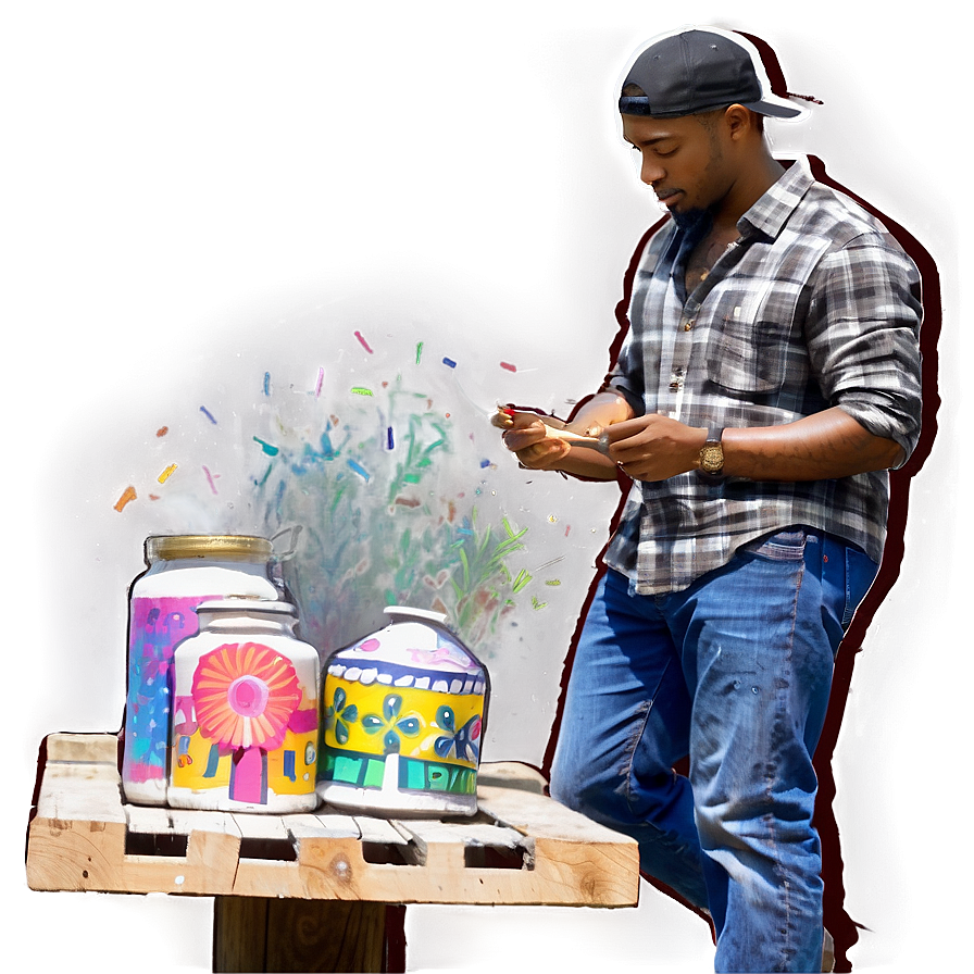 Town Street Artist Png Trf73 PNG image