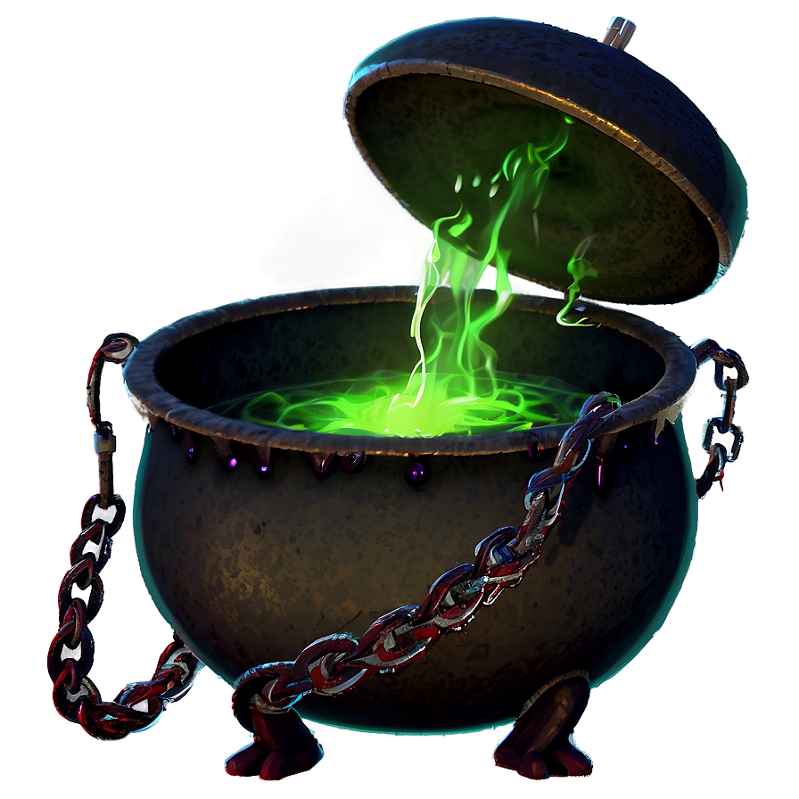 Toxic Potion Cauldron Png 17 PNG image