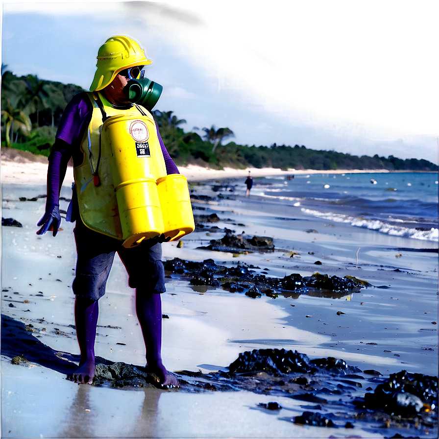 Toxic Waste On Beach Png 22 PNG image