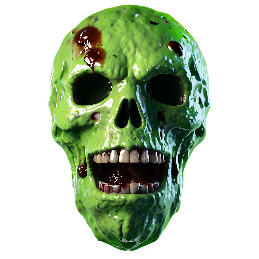 Toxic Zombie Slime Png 43 PNG image