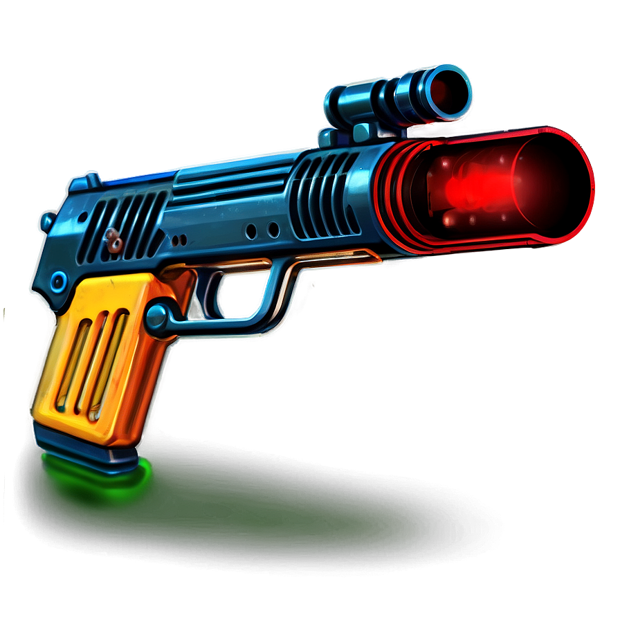 Toy Gun With Lasers Png Pfe PNG image