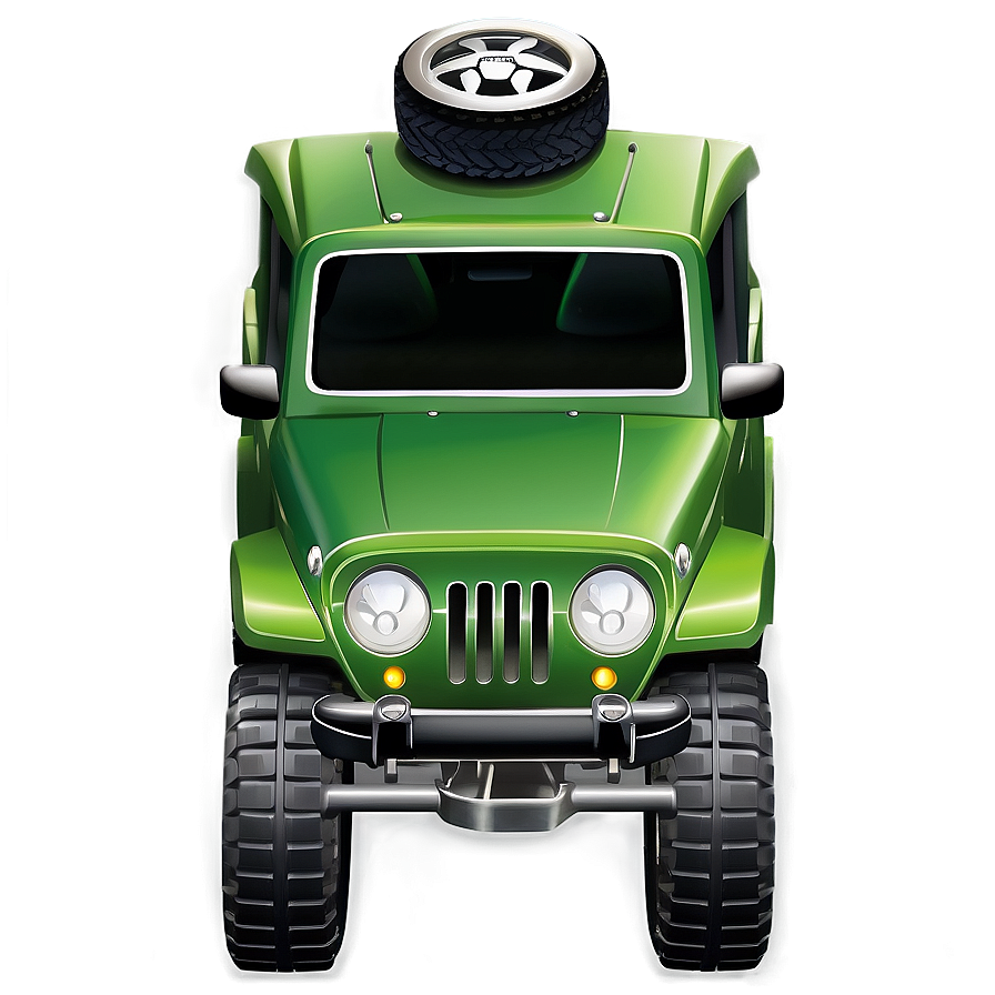 Toy Jeep Car Png 06122024 PNG image