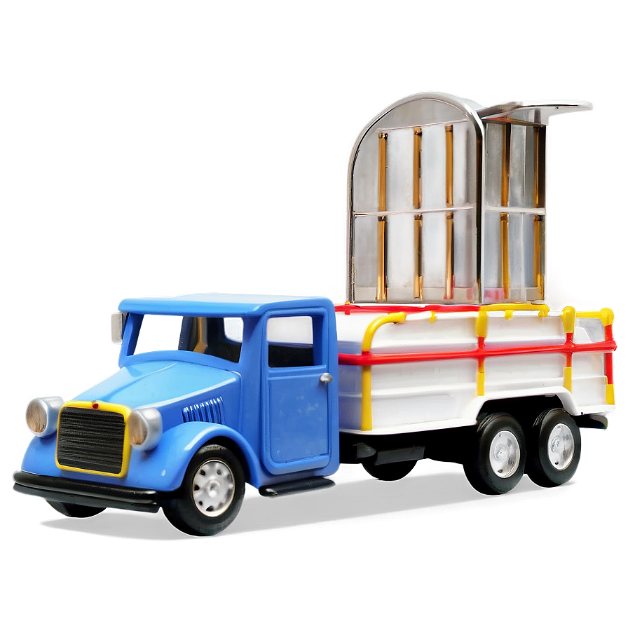 Toy Mail Truck Model Png Cnc18 PNG image