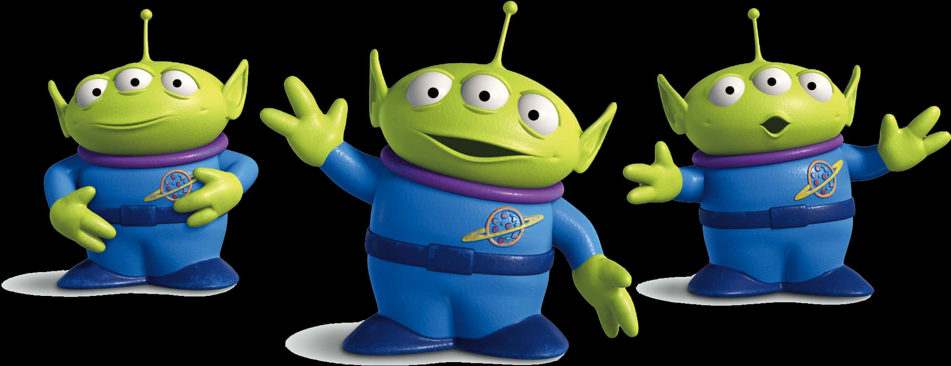 Toy Story Alien Trio PNG image