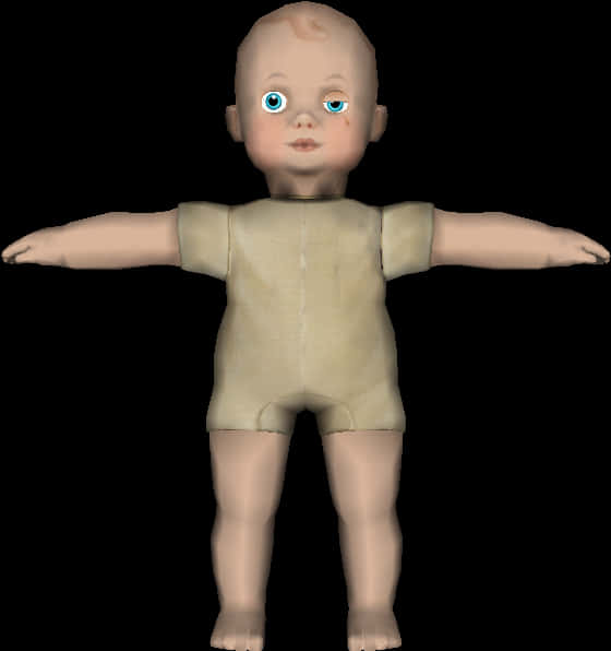 Toy Story Baby Doll Character PNG image