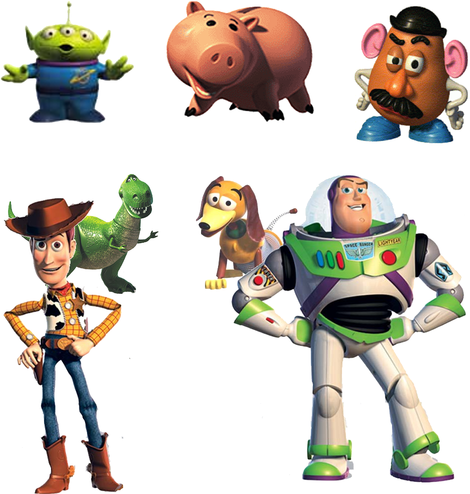 Toy Story Characters PNG image