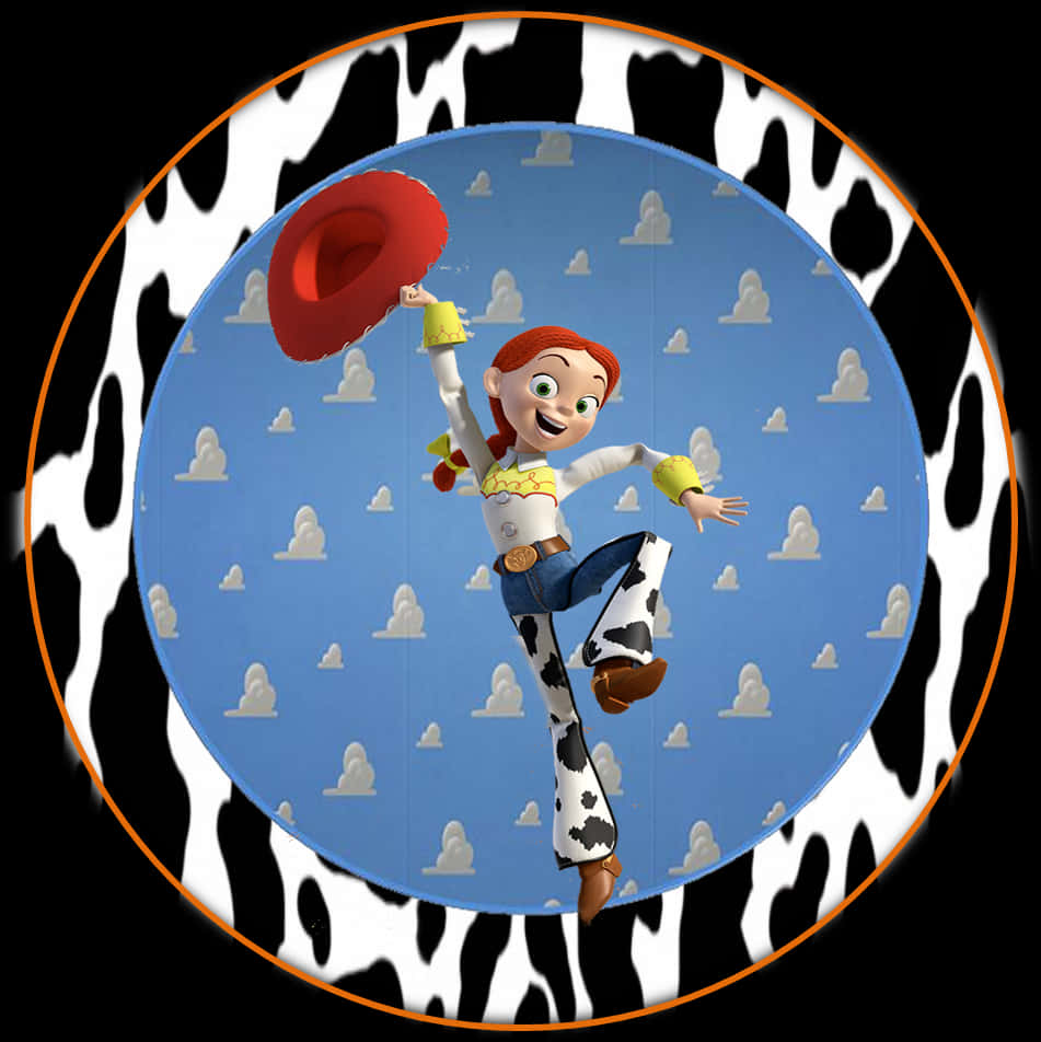 Toy Story Jessie Cowgirl Celebration PNG image
