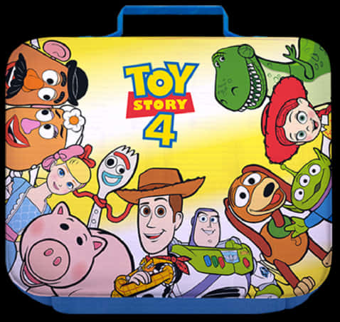 Toy Story4 Character Collage Lunchbox PNG image