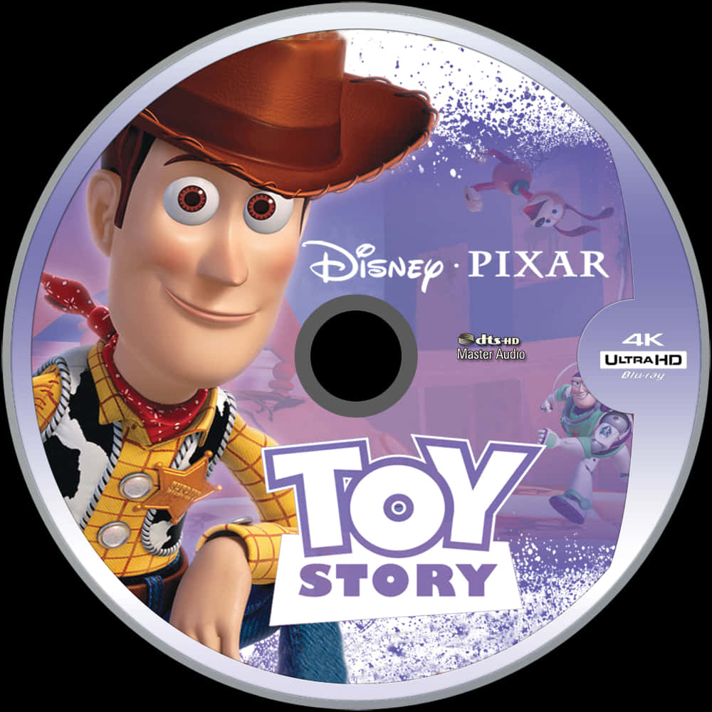 Toy Story4 K U H D Disc PNG image
