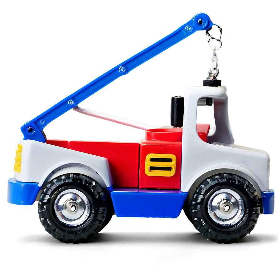 Toy Tow Truck Car Png 06122024 PNG image