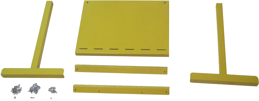 Track Hurdle Components Disassembled PNG image