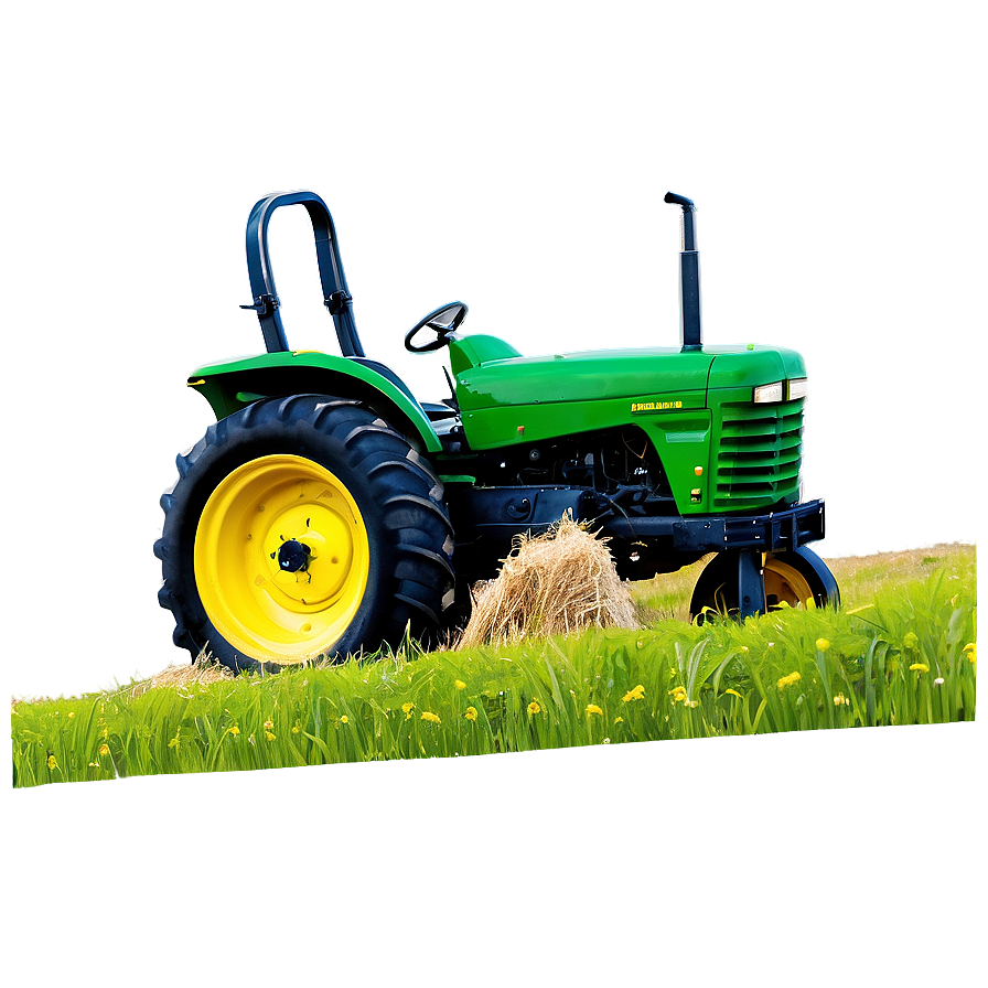 Tractor In Field Png Inu PNG image