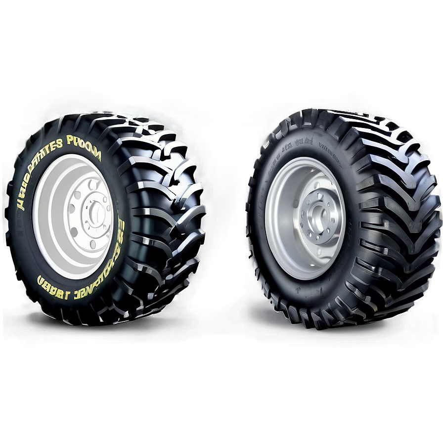 Tractor Tires Png 06122024 PNG image