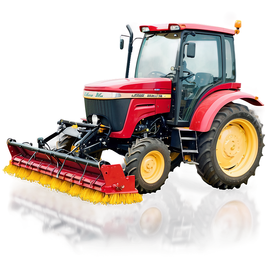 Tractor With Fertilizer Spreader Png Nie PNG image