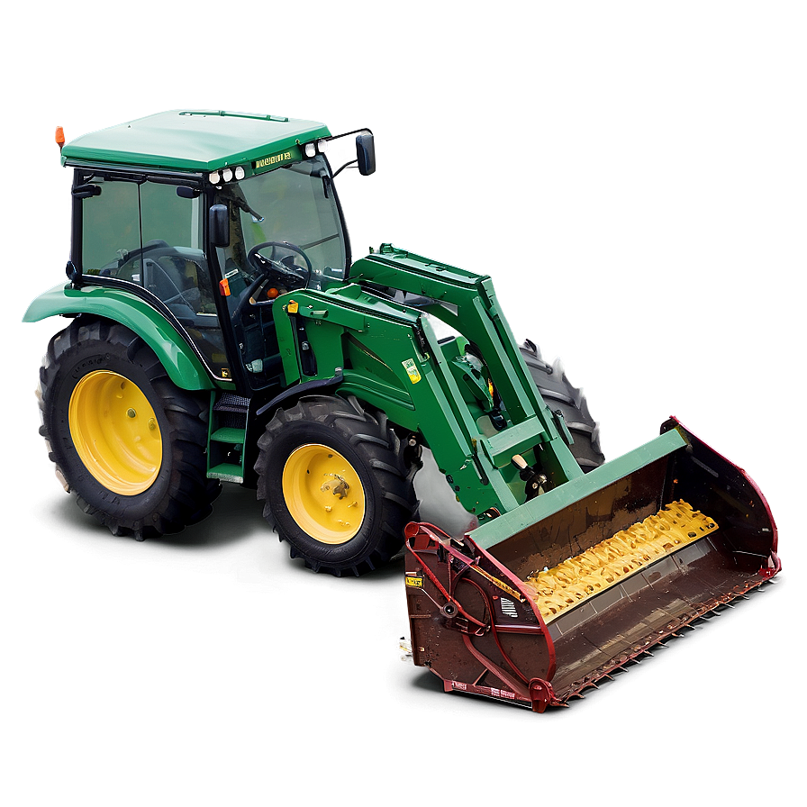 Tractor With Front Loader Png 99 PNG image