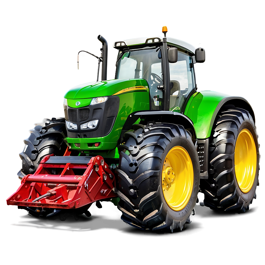 Tractor With Grain Cart Png 05242024 PNG image