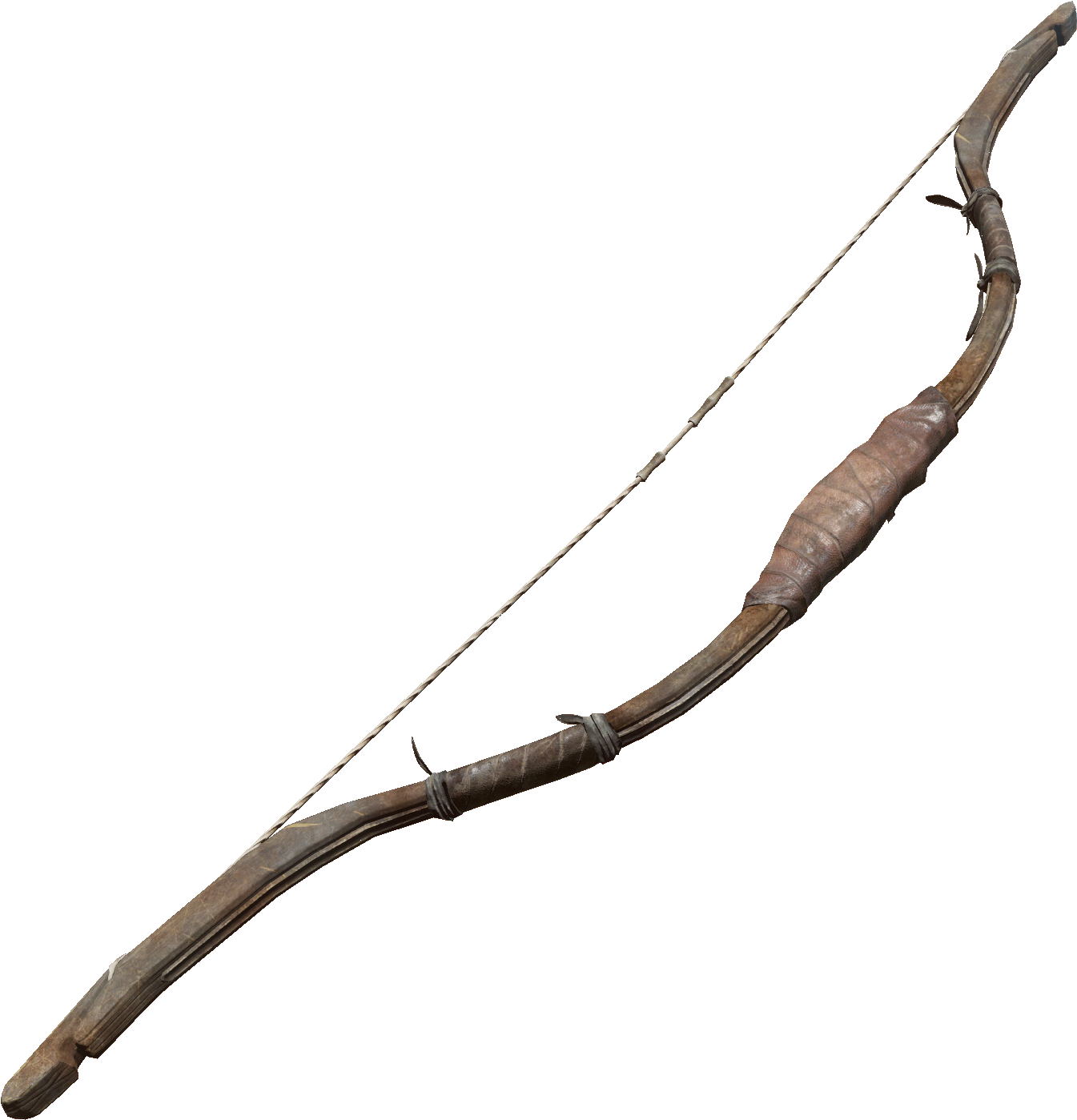 Traditional Archery Bow PNG image