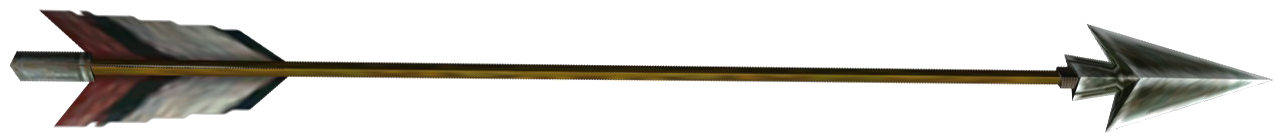 Traditional Arrow Isolated PNG image