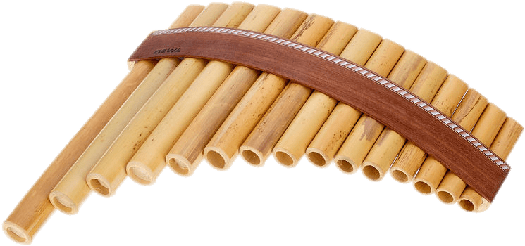 Traditional Bansuri Flute PNG image