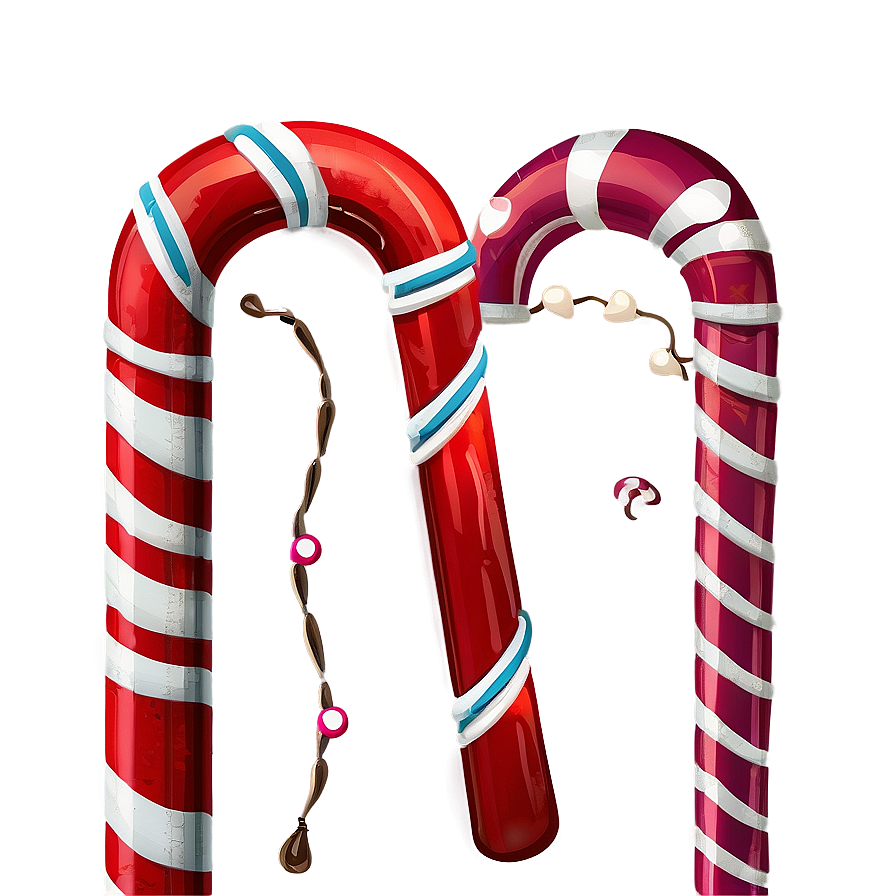 Traditional Candy Canes Png 05042024 PNG image