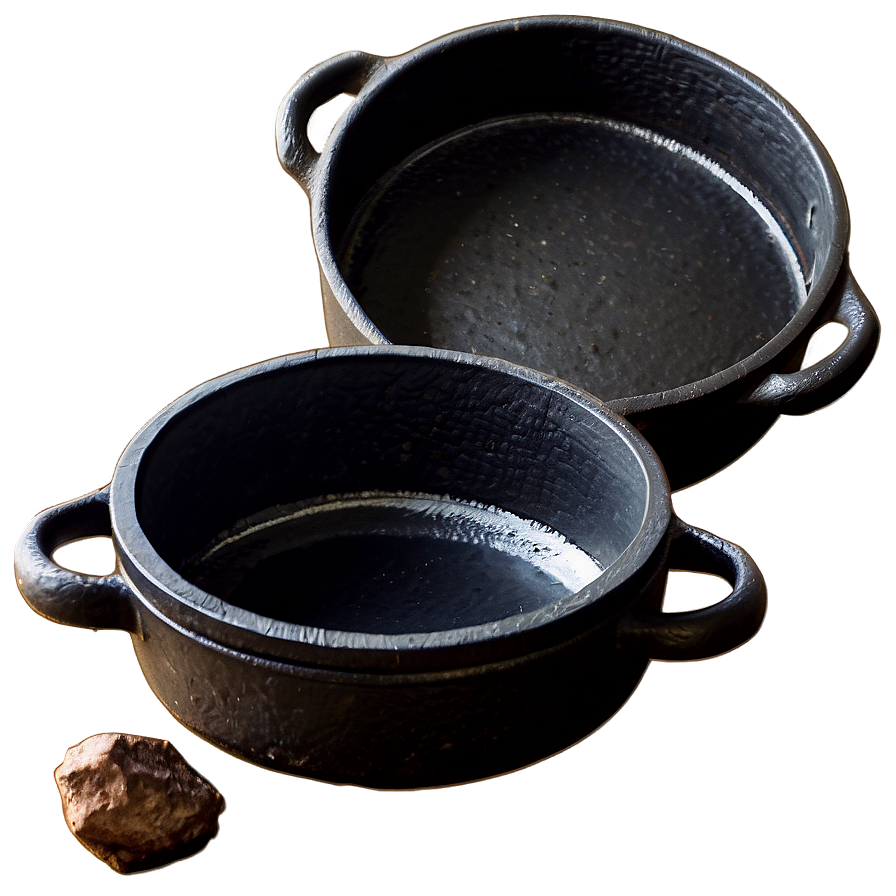 Traditional Cast Iron Cooking Pot Png 11 PNG image