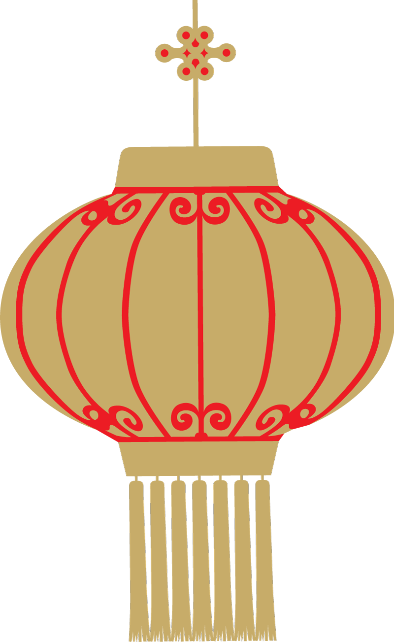 Traditional Chinese Lantern Illustration PNG image