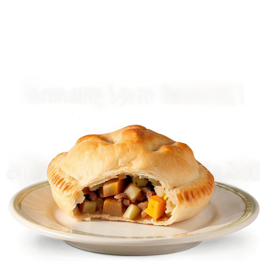 Traditional Cornish Pasty Pie Png 05232024 PNG image