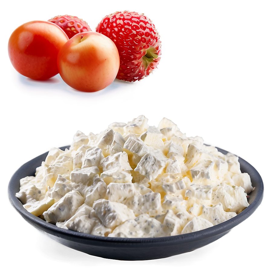 Traditional Cottage Cheese Png 06262024 PNG image