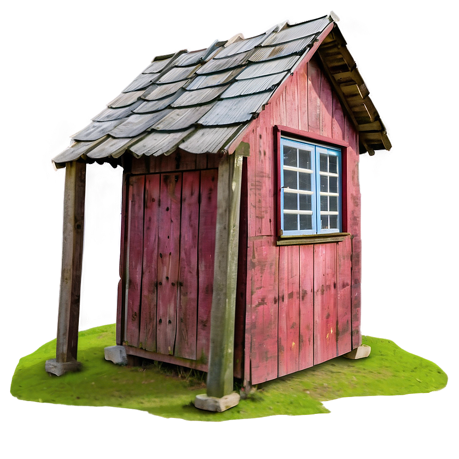 Traditional Countryside Outhouse Png 7 PNG image